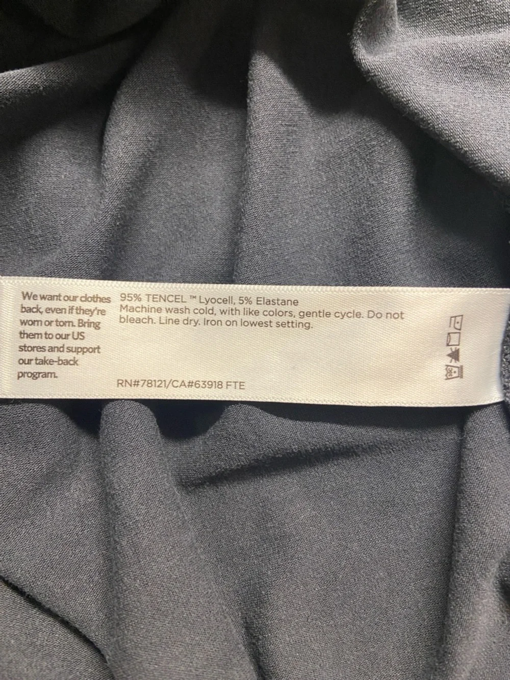 Eileen Fisher V-Neck Short Sleeve Tee - Picture 10 of 11